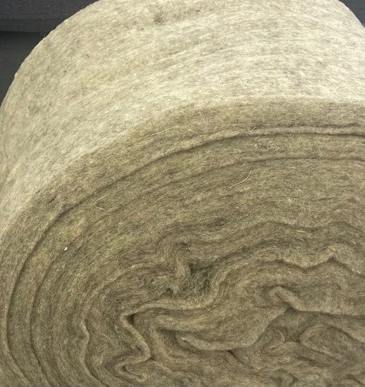 Sheep's wool insulation